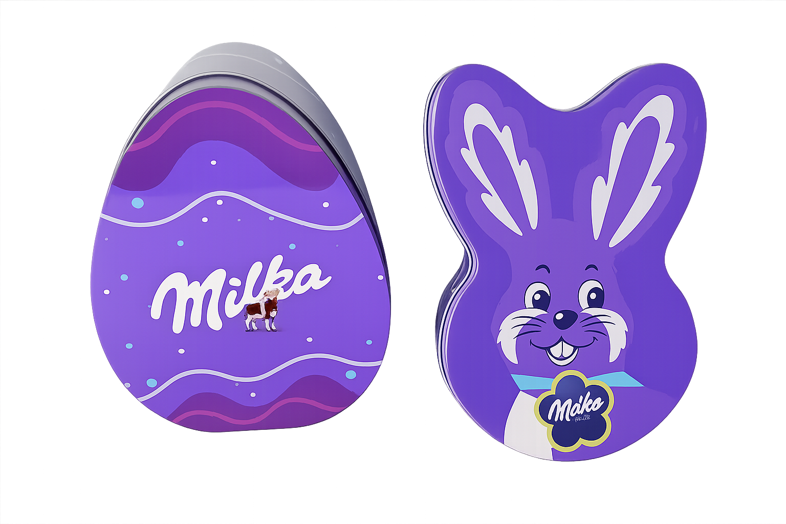 egg shape rabbit shape tin can egg shape tin can