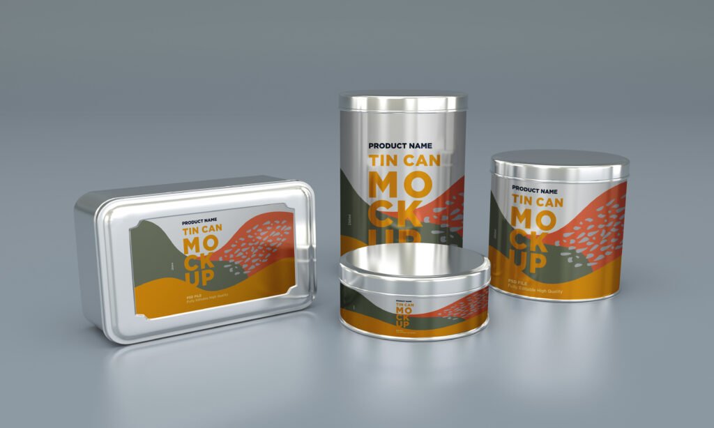 metal tin cans