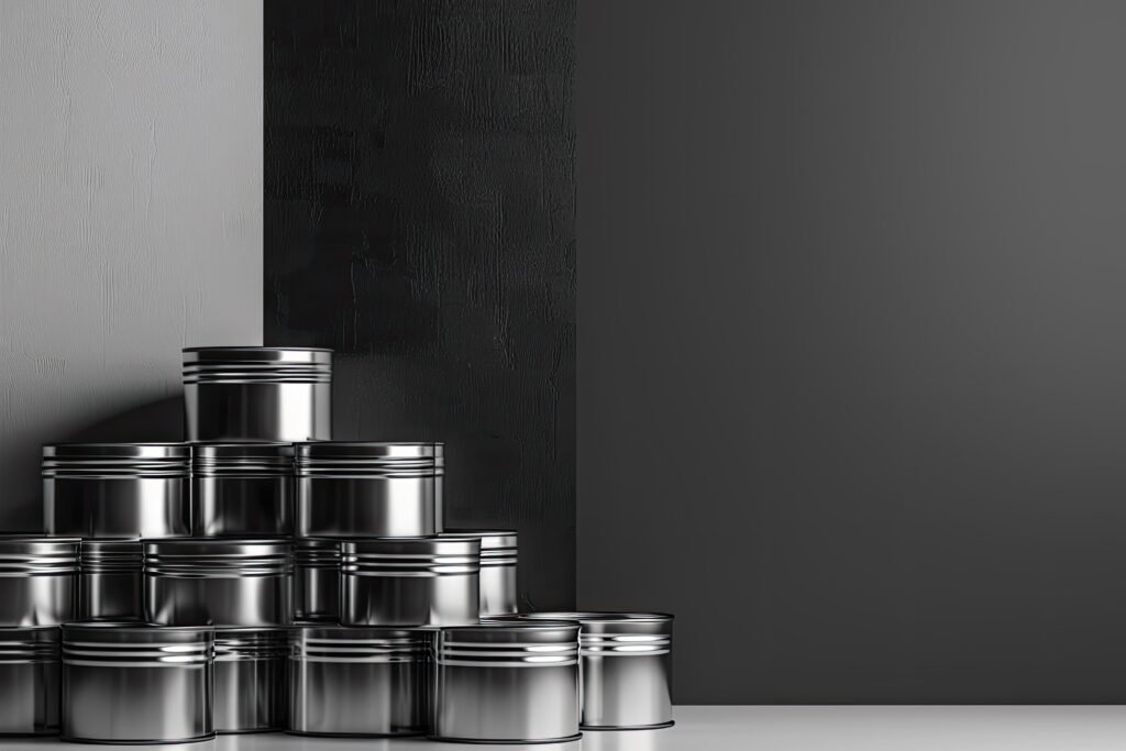 tins kept on top of each other tinplate vs aluminium packaging