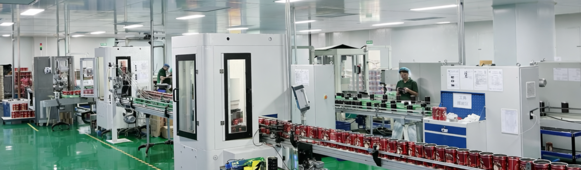 workshop picture for tin packaging